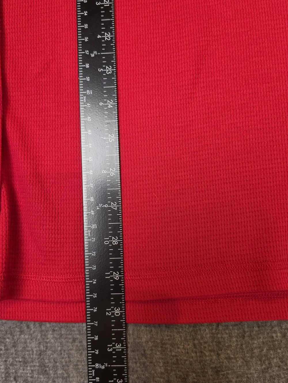 Polo Ralph Lauren Mens Crewneck Sleep Shirt Large Red Long Sleeve Loungewear